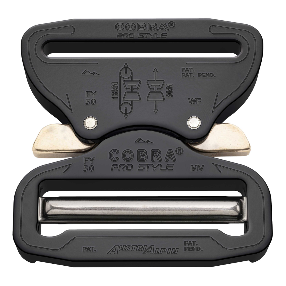 AustriAlpin Cobra Pro Style 50 mm XL Trigger diržo sagtis juoda