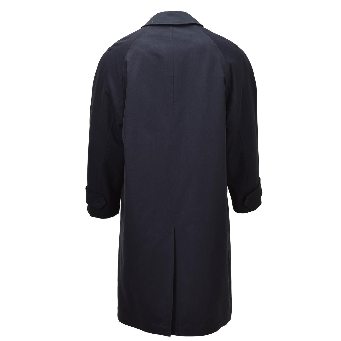 Olandijos kariuomenės ilgas proginis paltas juodas