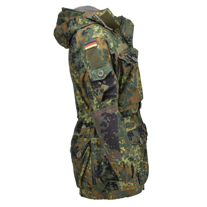 Leo Kohler taktinė smock stiliaus striukė Flecktarn marginimas