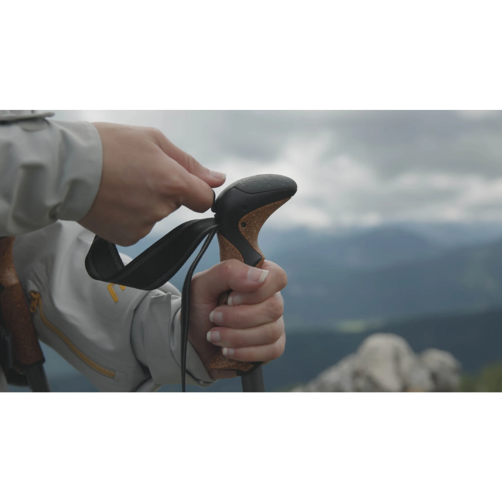 LEKI Khumbu Lite reguliuojamos teleskopinės žygių lazdos 100–135 cm (2 vnt.)