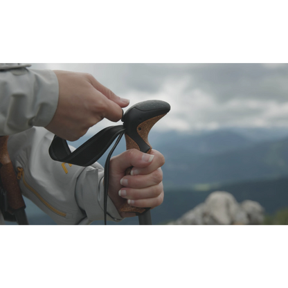 LEKI Khumbu Lite reguliuojamos teleskopinės žygių lazdos 100–135 cm (2 vnt.)
