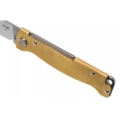 Boker Plus Atlas Brass kišeninis peilis iš nerūdijančio plieno