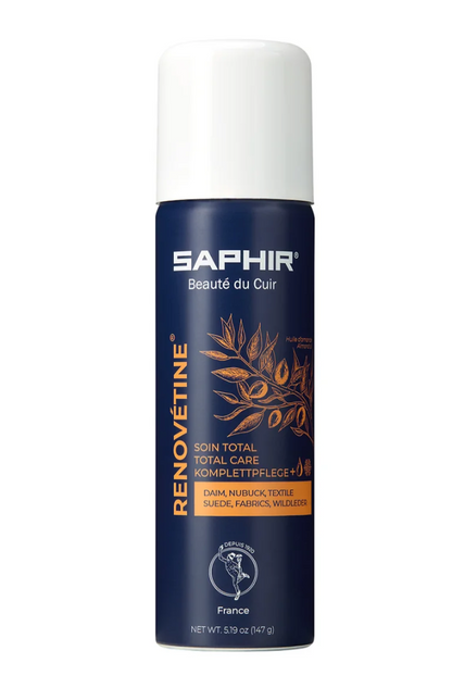 Saphir Renovétine zomšos ir nubuko priežiūros purškalas 200 ml juodas