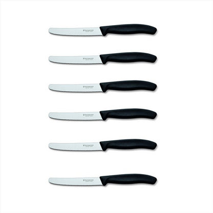 Victorinox Swiss Clasic virtuvės 11cm fiksuotų peilių rinkinys