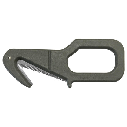 Fox Knives RESCUE EMERGENCY TOOL 640 OD gelbėjimosi peilis iš AISI 420 plieno