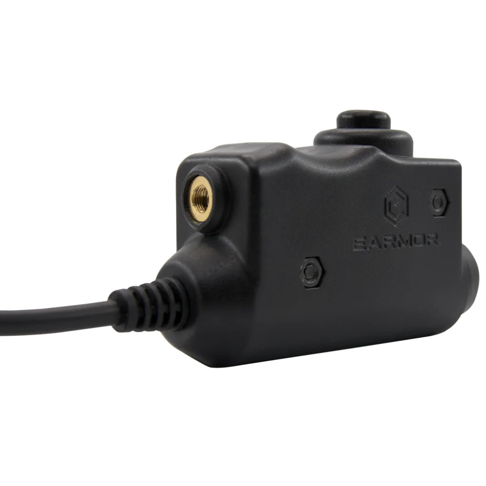 EARMOR M51 PTT ryšio adapteris Kenwood 2 kontaktų radijo jungtis