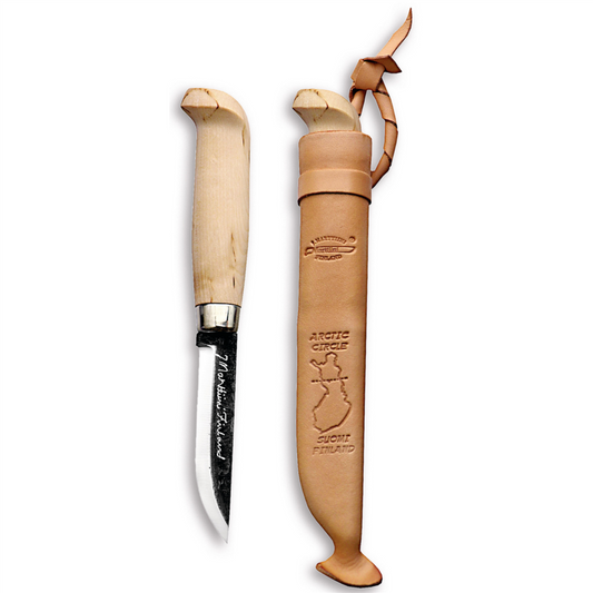 Marttiini Arctic Circle drožinėjimui skirtas peilis iš anglies plieno