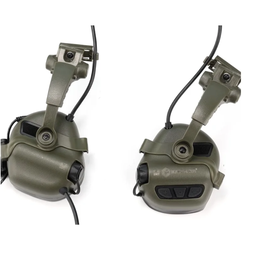 EARMOR M16A ARC šalmo bėgelio adapteris PLUS serijos ausinėms Coyote Brown