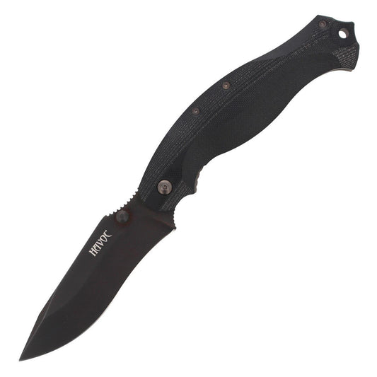 Fox Knives HAVOC taktinis sulankstomas peilis N690Co plienas