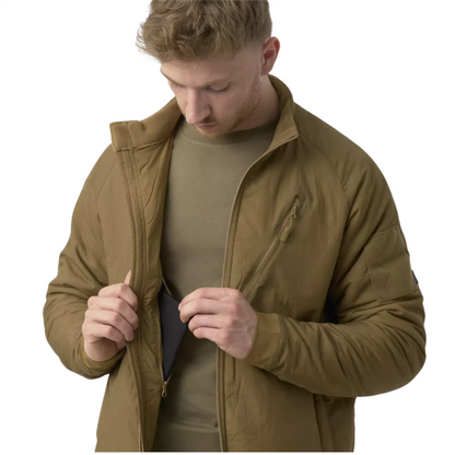 Helikon-Tex Wolfhound striukė su Climashield pašiltinimu Woodland marginimo