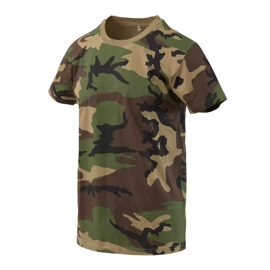 Helikon-Tex Relaxed Fit marškinėliai Woodland marginimo