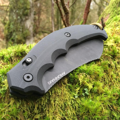 Fox Knives ANUNNAKI taktinis užlenkiamas peilis N690Co plienas 60HRC kietumas