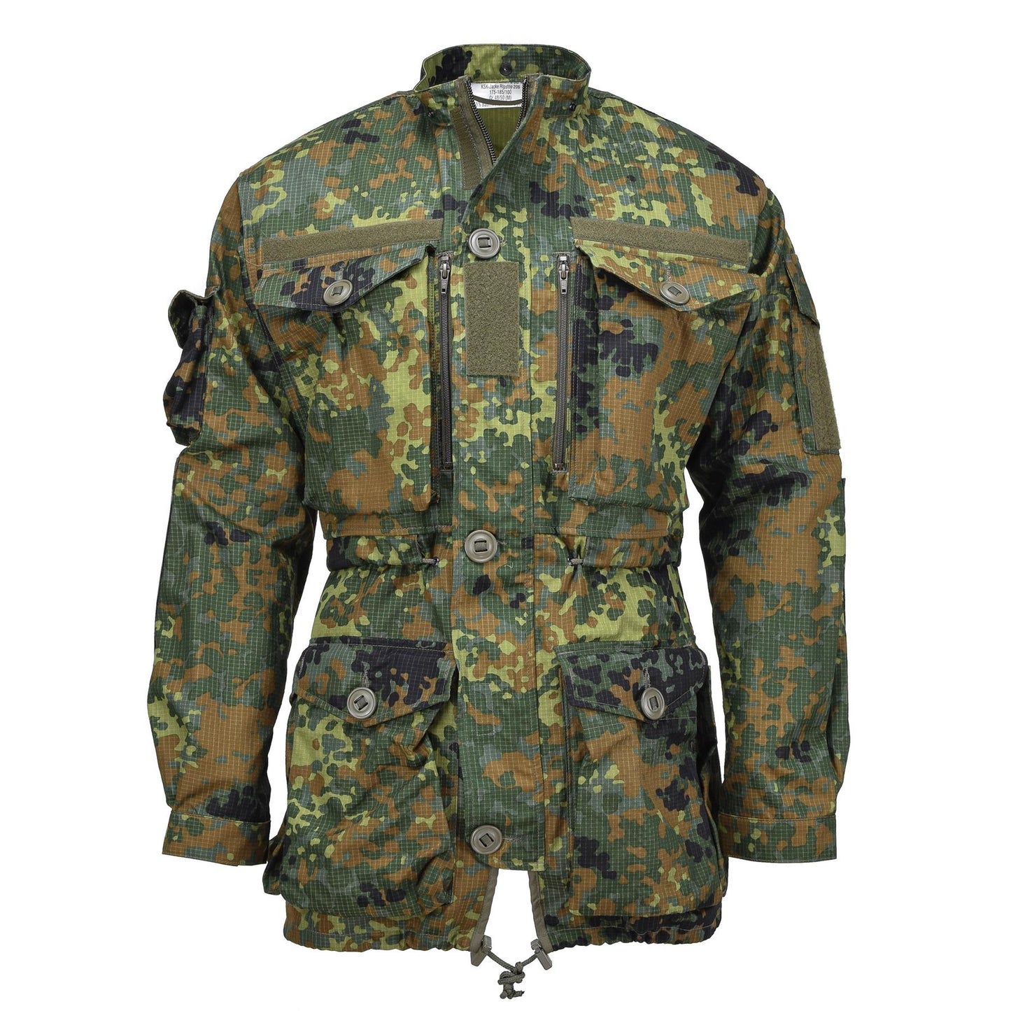 Leo Kohler taktinė smock stiliaus striukė Flecktarn marginimas