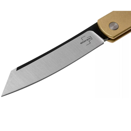 Boker Plus Zenshin 42 Brass kišeninis peilis iš 440C nerūdijančio plieno