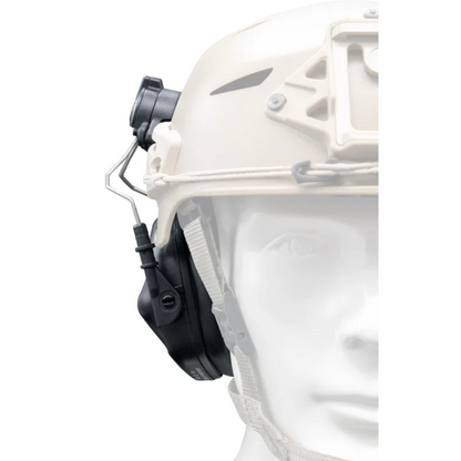 EARMOR M12 EXFIL šalmo bėgelio adapteris klausos apsaugos ausinėms juodas