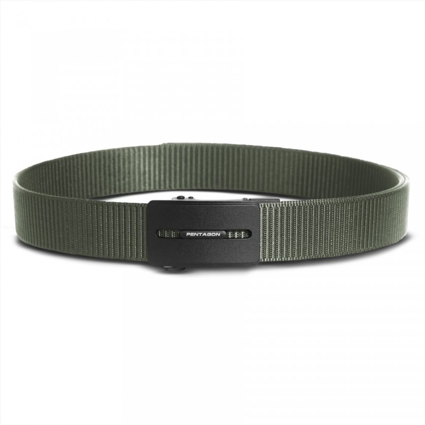 PENTAGON Regal taktinis nailoninis diržas 35mm su tvirta cinko lydinio sagtimi ir minimalistiniu dizainu.