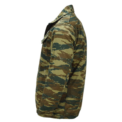 Graikijos kariuomenės lauko striukė su pamušalu Lizard marginimo