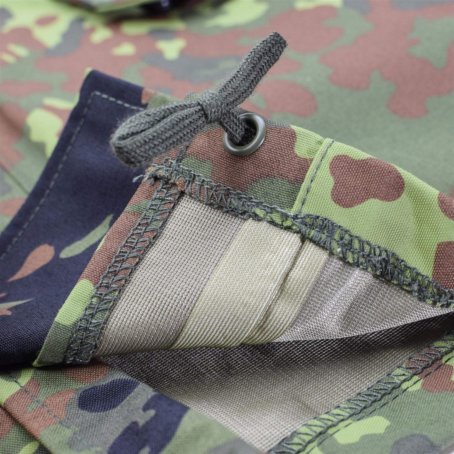 MIL-TEC Vokietijos kariuomenės lauko striukė neperšlampama Flecktarn