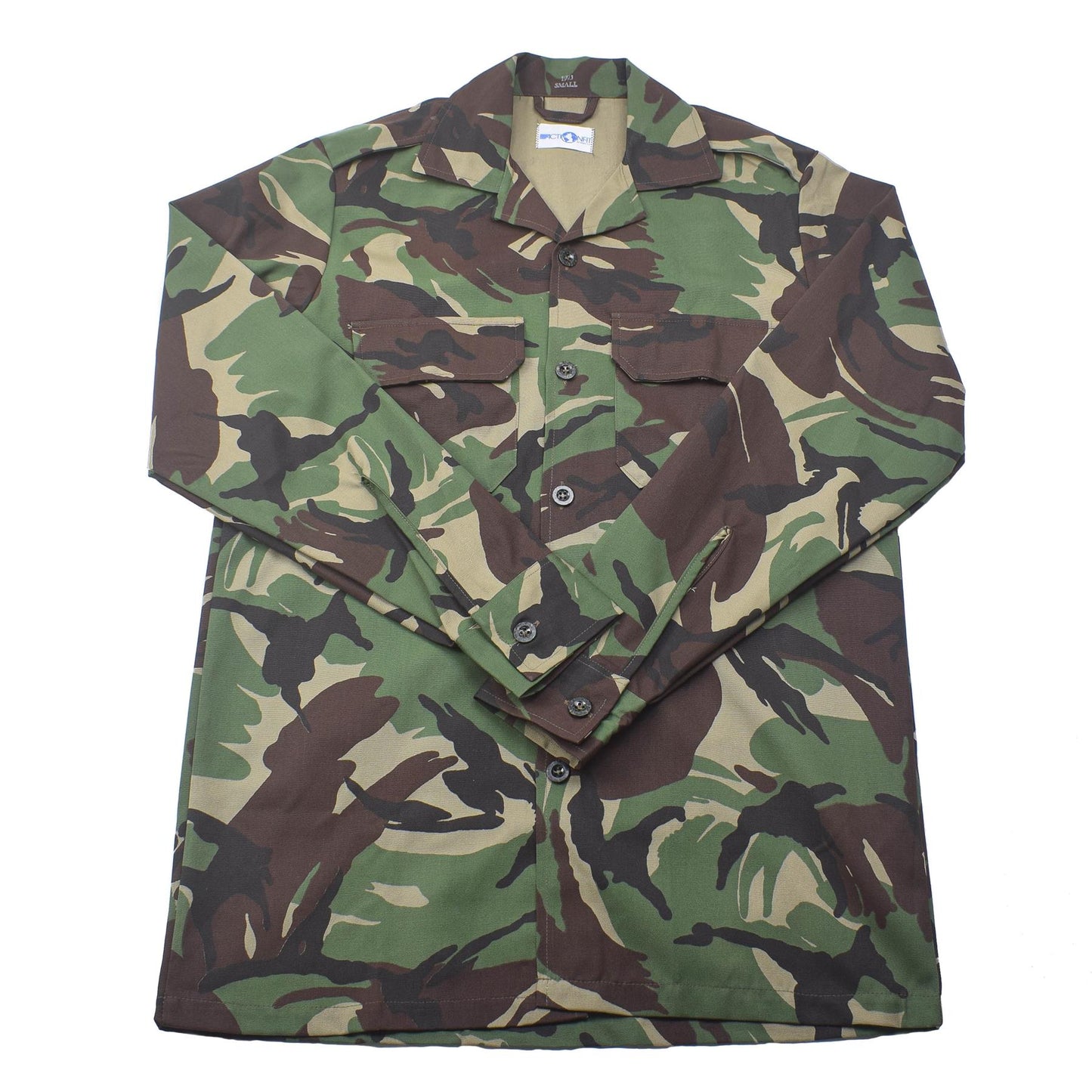 Botsvanos kariuomenės taktiniai marškinai Woodland camo