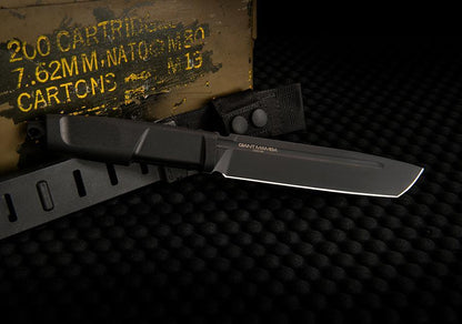 Extrema Ratio GIANT MAMBA tanto formos peilis universalus taktinis N690 ašmenys juodas