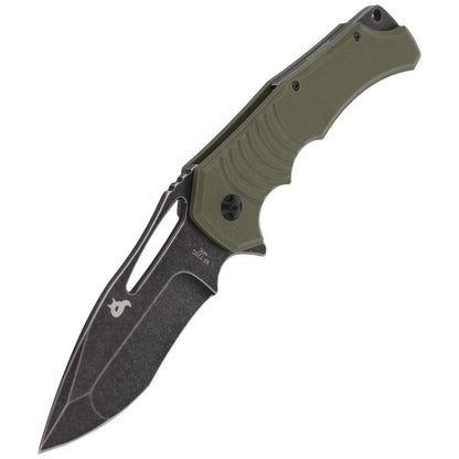 Fox Knives Hugin taktinis sulankstomas peilis 440C plienas G10 rankena