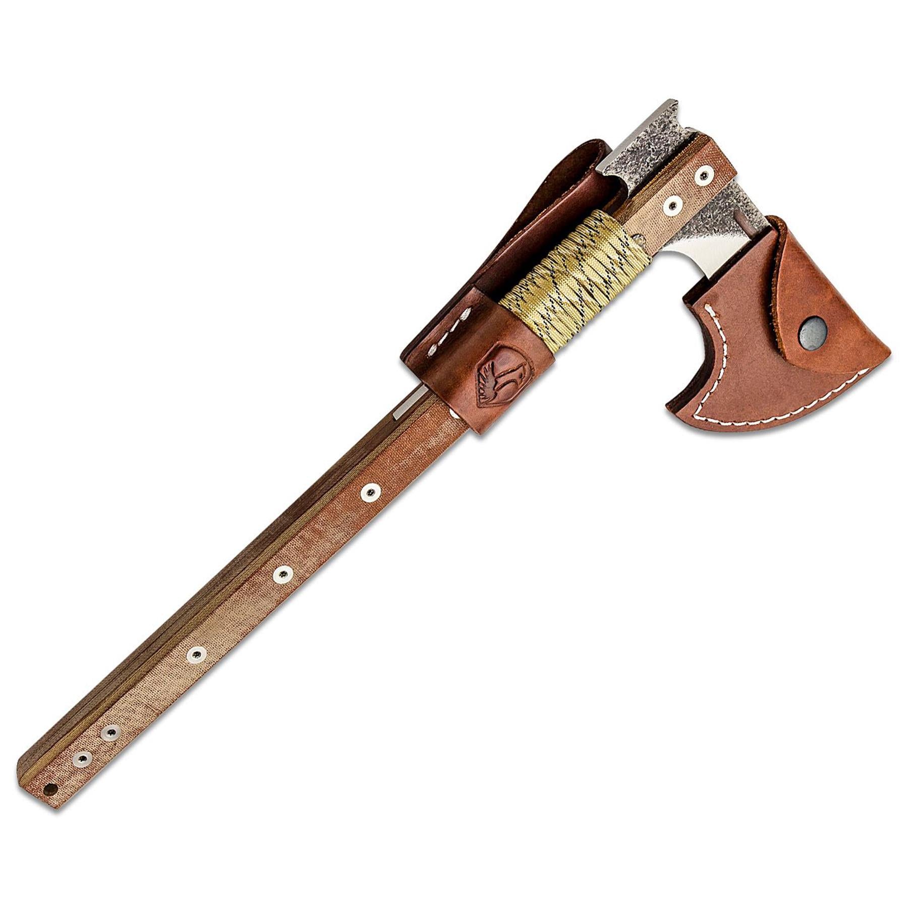 Senovinis kirvis Condor Hawk Axe – 1075 anglies plienas - Militar.lt