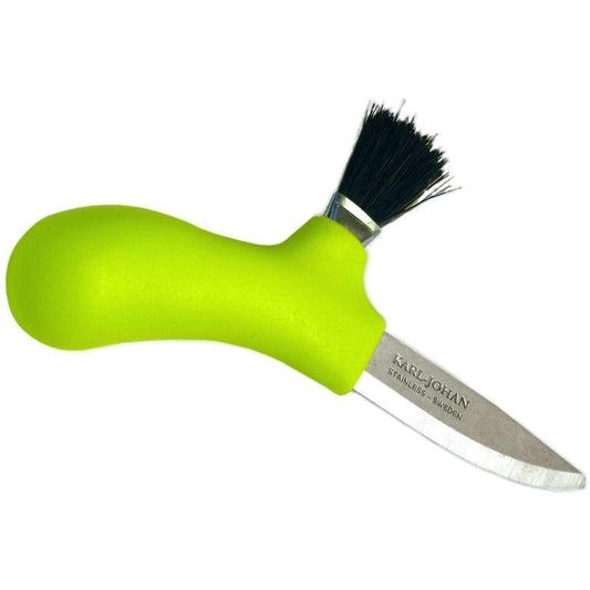 MORAKNIV grybavimo peilis ergonomiška rankena su šepetėliu