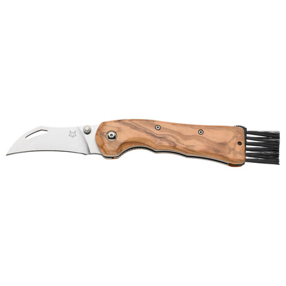 Fox Knives FOX SPORA FX-409 OL atlenkiamas grybavimo peilis iš 12C27 plieno