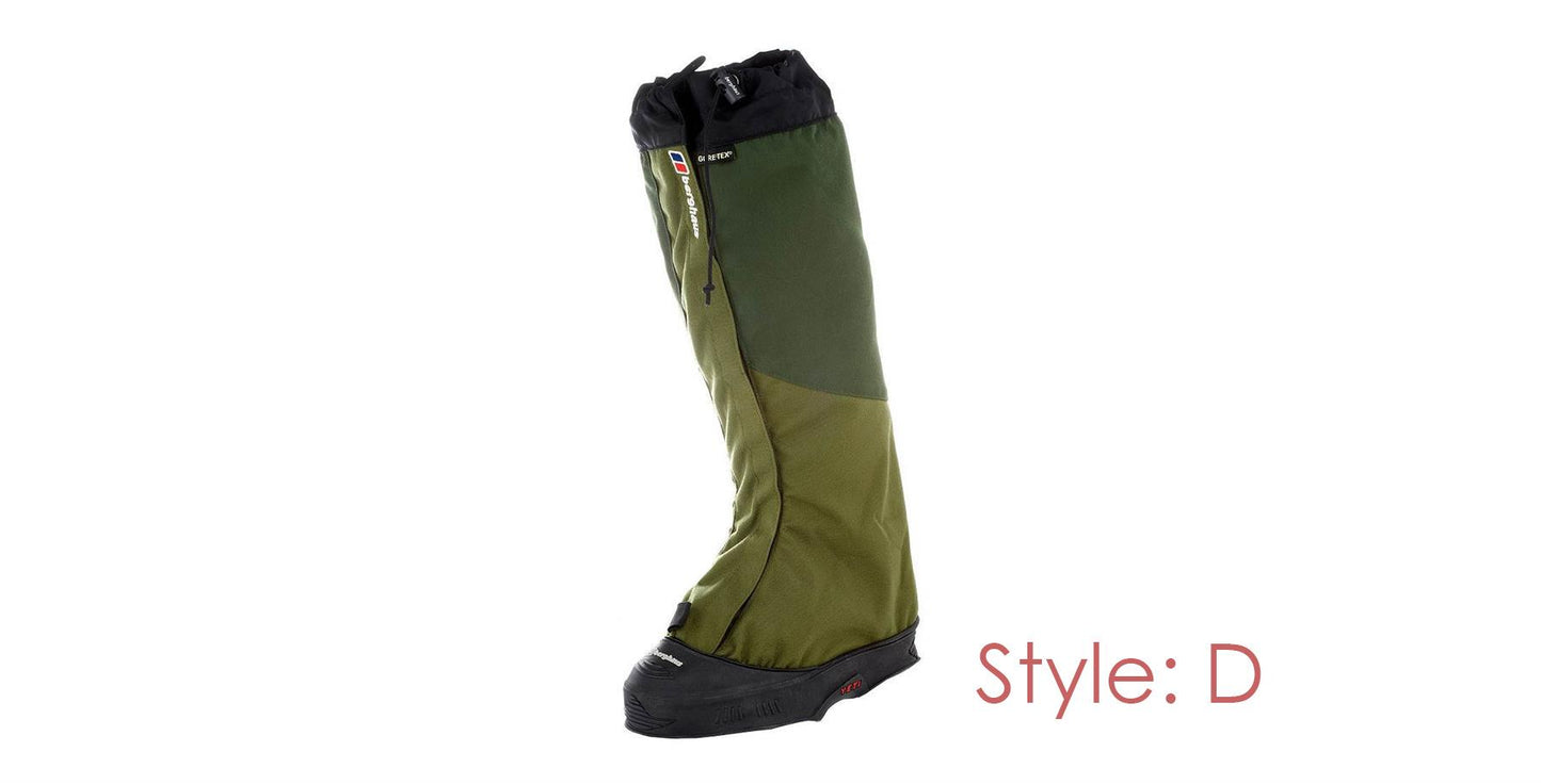 Brand Berghaus Yeti Gore-Tex neperšlampamos kojinės/apsaugos nuo purvo