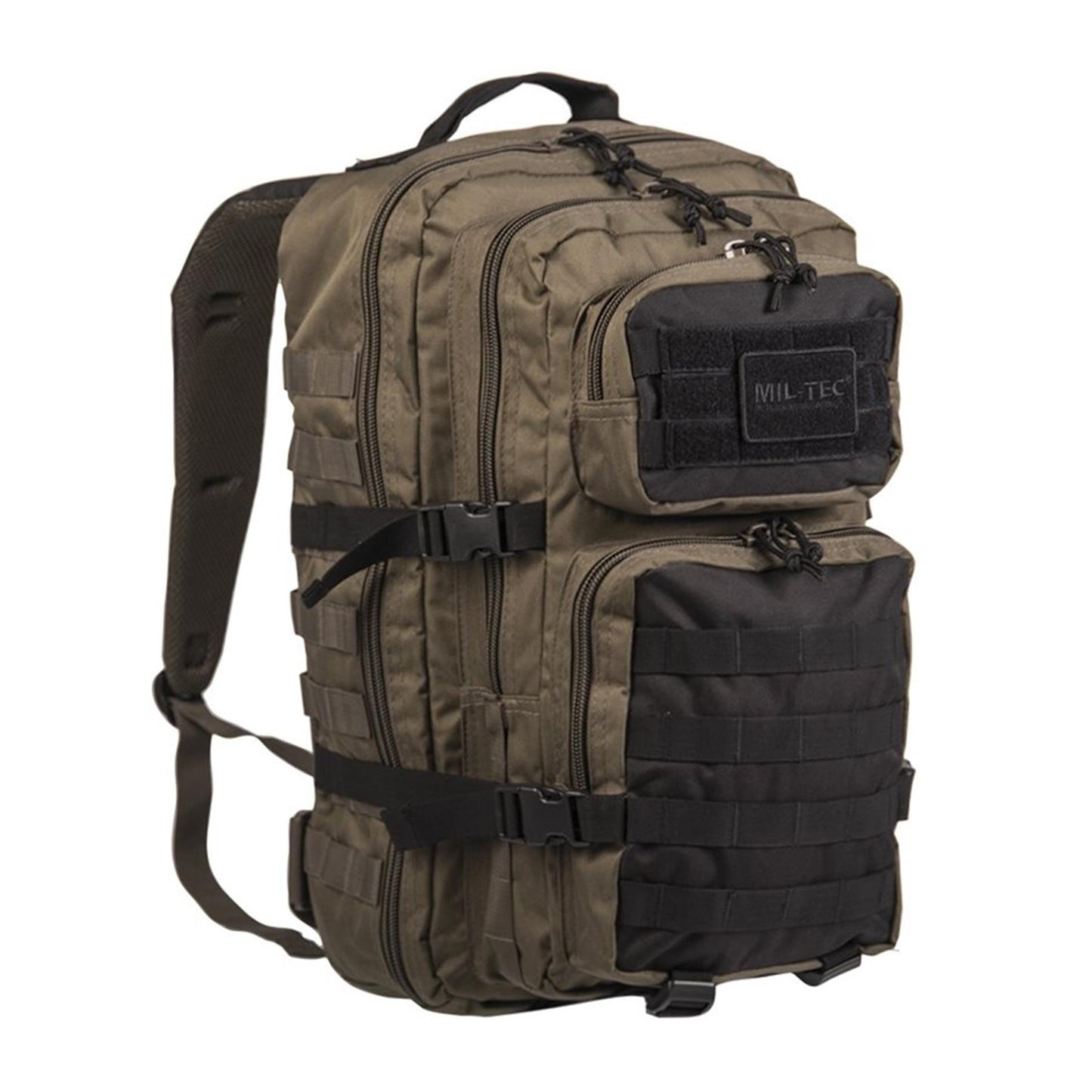 MIL-TEC Assault Ranger trekingo 36l kuprinė alyvuogių ir juodos