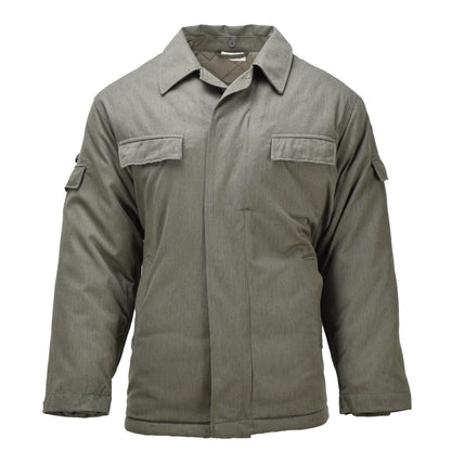 Vokietijos kariuomenės DDR vintažinis paltas alyvuogių spalvos