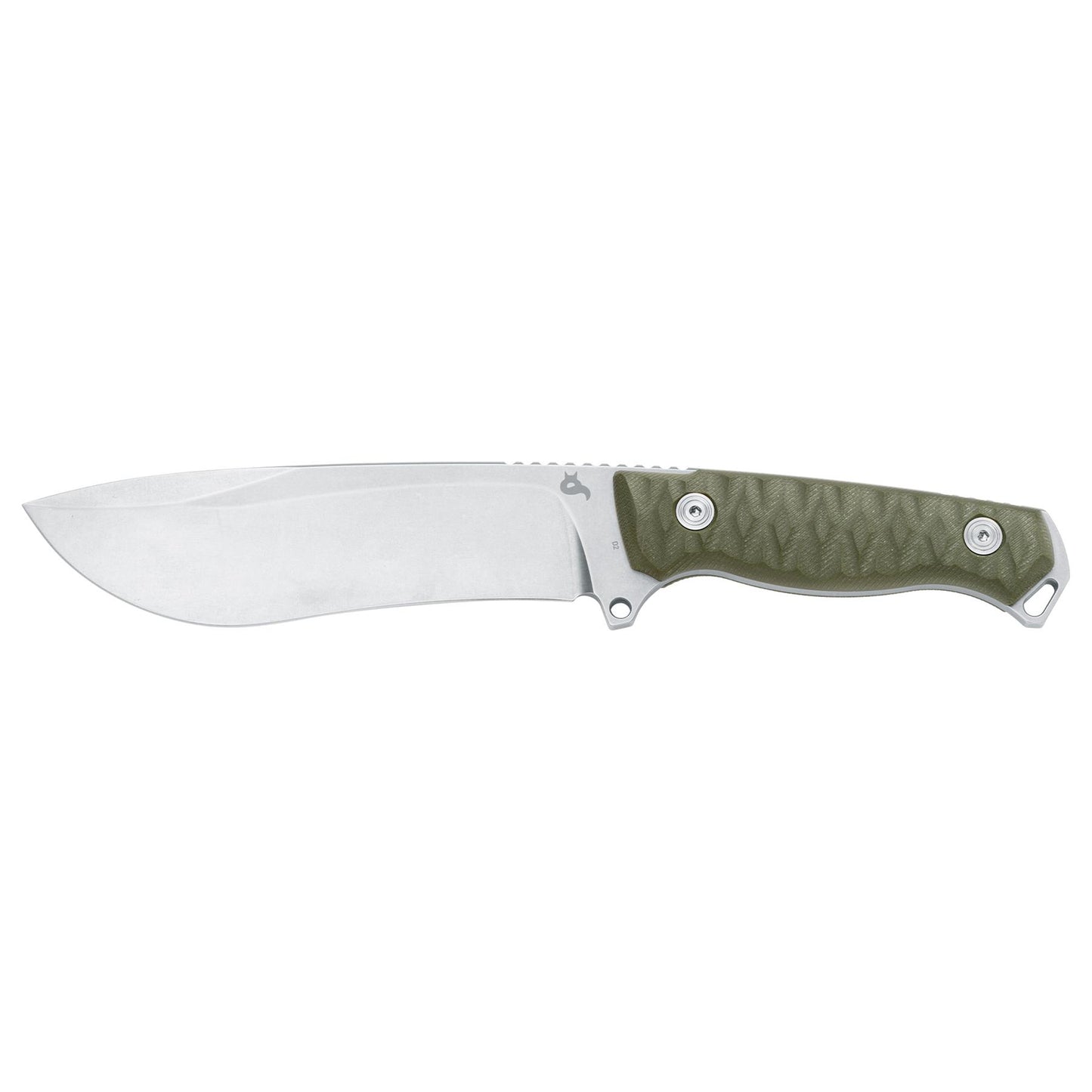 Fox Knives GOLEM BF-757 OD fiksuotas peilis iš D2 plieno