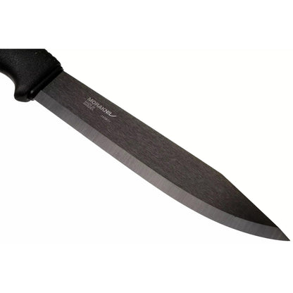 MORAKNIV Pathfinder taktinis fiksuotas peilis iš anglies plieno su tvirtu ergonomišku rankena ir aštriu 170 mm peiliu.