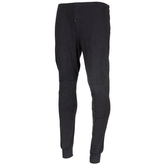 Turkijos kariuomenės apatinės termo kelnės juodos