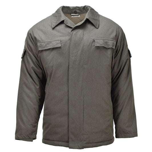 Vokietijos kariuomenės DDR vintažinis paltas alyvuogių spalvos